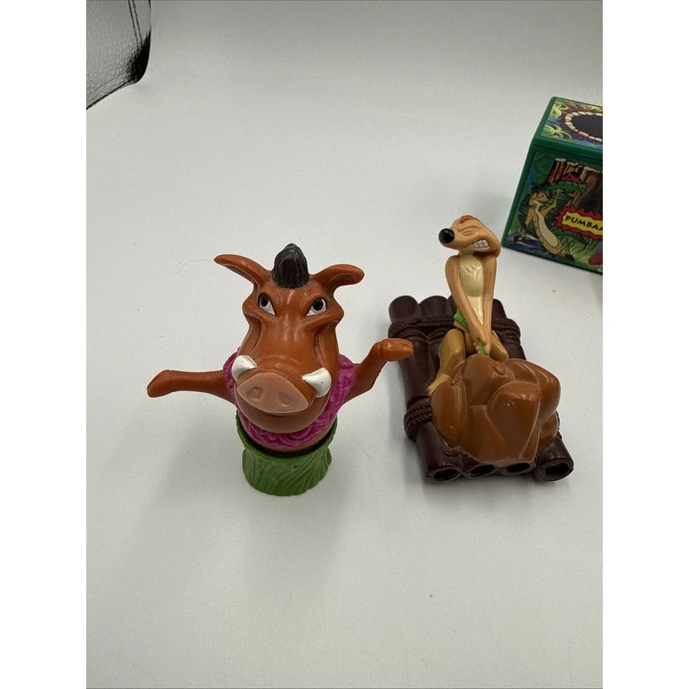 1990s VTG Disney The Lion King Lot of 8 Action Figure Burger King Happy Meal Toy